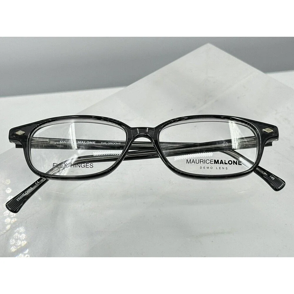 Maurice Malone “The groove” Eyeglasses Frames Stripped 145-C3(C6-20)